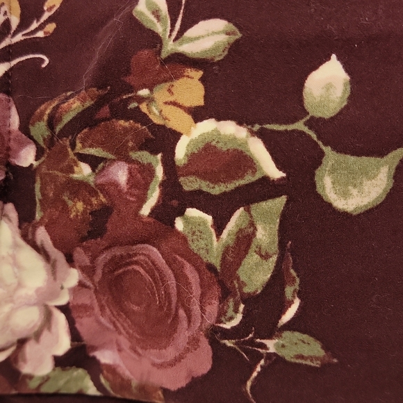 Wishful Park cranberry floral dress size XL - Picture 6 of 12